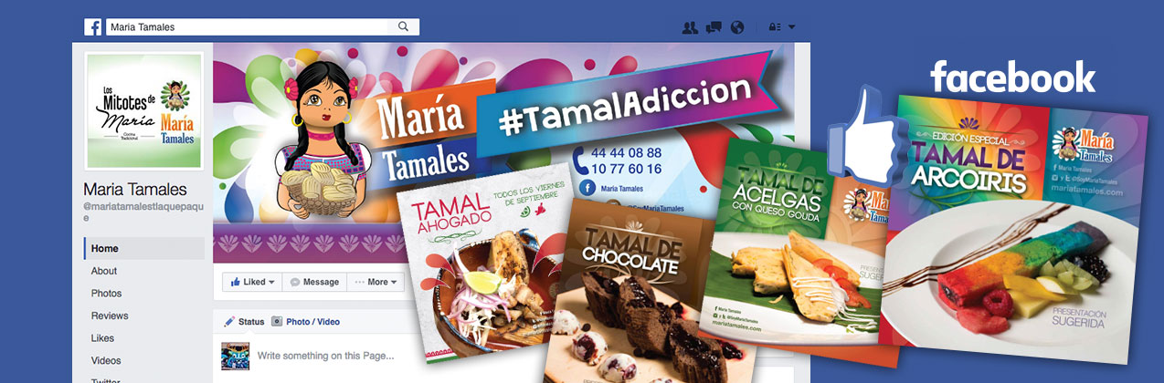 DISEÑO DE PAGINA DE FACEBOOK